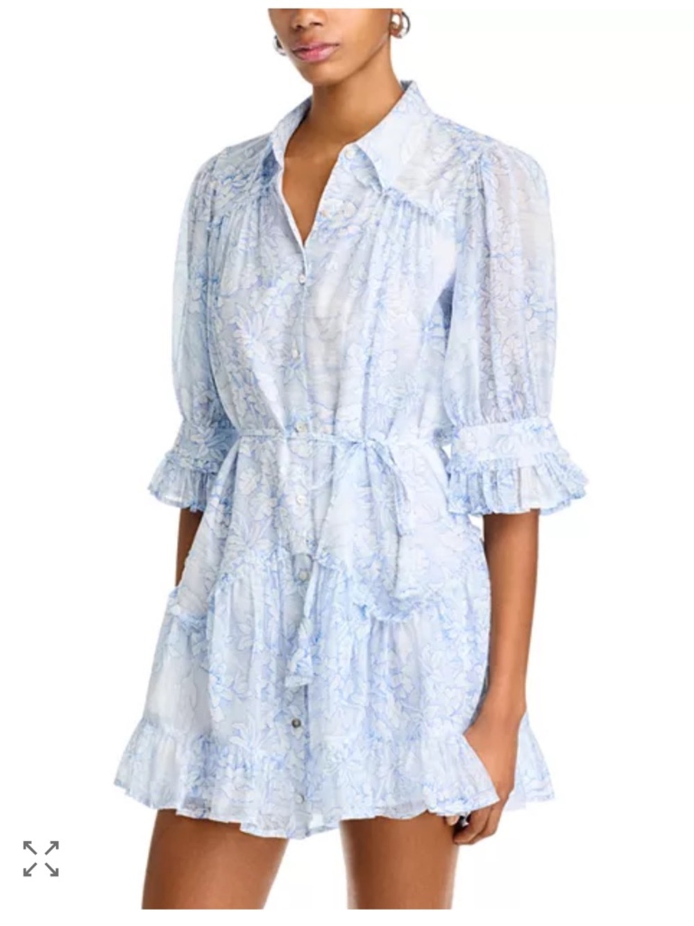 cinq a sept Scenic Toile Voile Gwendoline Dress